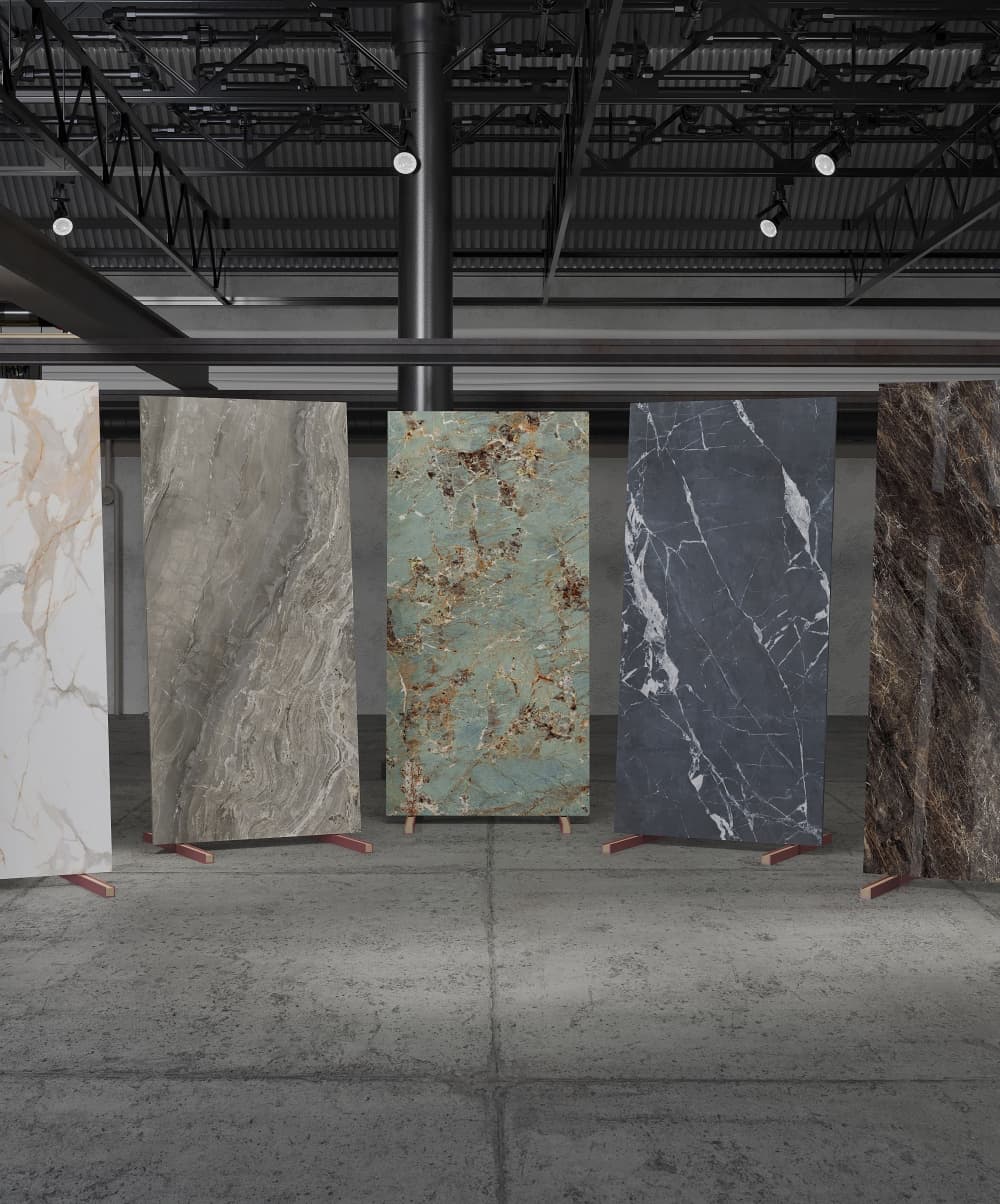 Marble Look Vitrified Slabs
